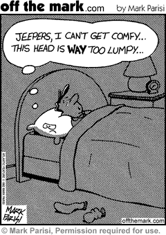 Comfy Bed Cartoon