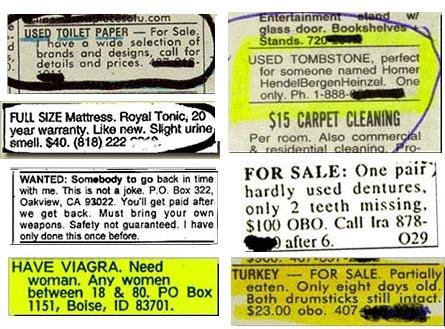 Funny Sign Pointy Sigh on Funny Newspaper Ads Mistakes And Bloopers Jpg